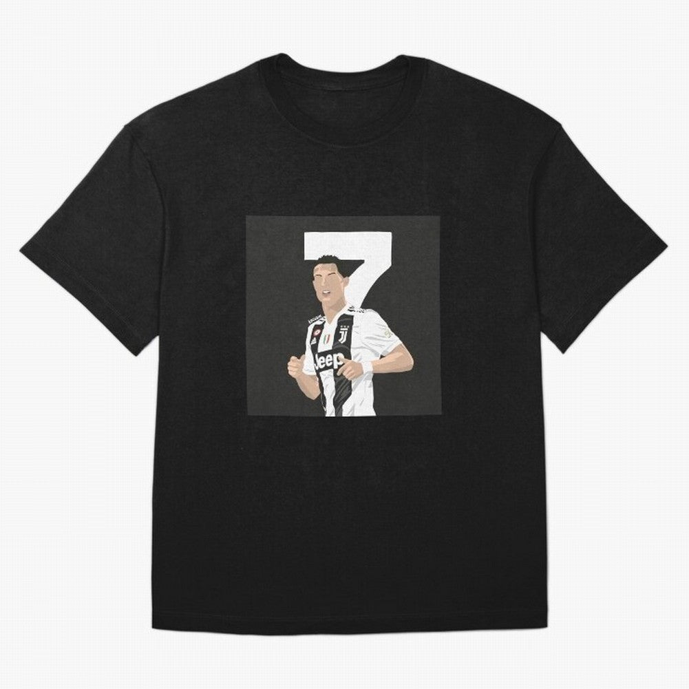 Cristiano Ronaldo Oversized T-Shirt Celebrate Fan Culture around FIFA World Cup 2026 Group Stage for Fans of Mbappe and Portugal, Spain and Germany, Bringing Tournament Hype, Historic Matchups, Family Viewing Parties and Global Sports Pride;