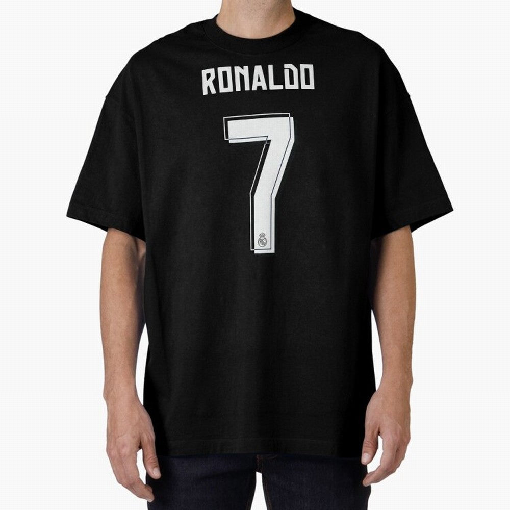 CR7, Cristiano Ronaldo, Cristiano, Ronaldo, oro, portugal, 7, number, dorsal Oversized T-Shirt Relive the Noise and Pride of Global Football Passion for FIFA World Cup 2026, Featuring Cristiano Ronaldo, Portugal, Vintage Soccer Flavor, Modern