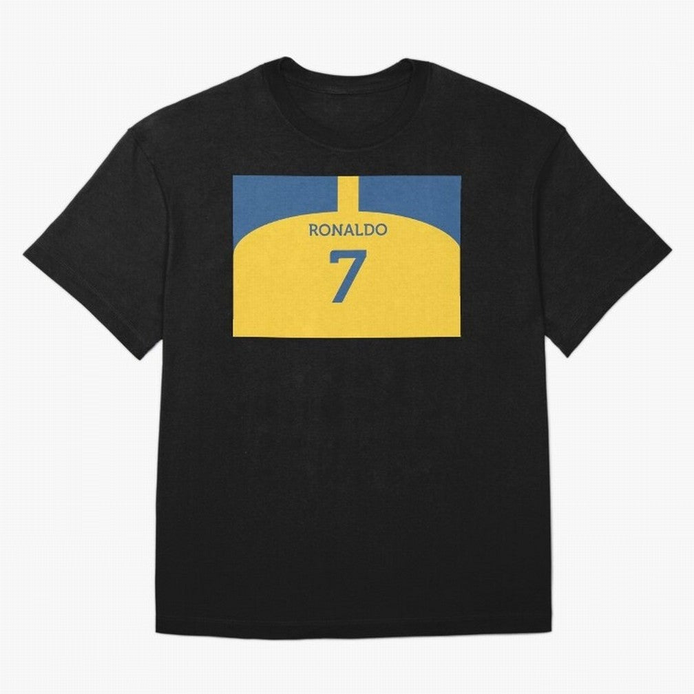 Cristiano Ronaldo Al Nassr Fc Oversized T-Shirt Share the Excitement of FIFA World Cup 2026 USA Canada Mexico for Fans of Cristiano Ronaldo and Portugal, Spain and Germany, Bringing Game Day Rituals, Football Legends, Country Pride and the Road to