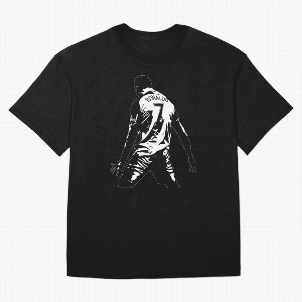 CRISTIANO RONALDO Oversized T-Shirt Experience Match Day Hype around FIFA World Cup 2026 USA Canada Mexico, Haaland and Mbappe, Brazil, Supporter Pride, Iconic Celebrations, Legendary Names and Global Match Day Energy; Made for Die Hard Supporters,