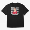 Ronaldo The Goat Oversized T-Shirt Turn Up for Global Football Passion for FIFA World Cup 2026 Group Stage, Made for Mbappe, Spain and Netherlands, Goal Celebration Energy, Supporter Heritage, Football Icons and Worldwide Tournament Joy; Great for