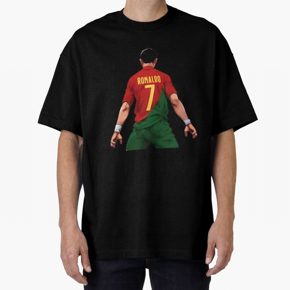 Cristiano Ronaldo Oversized T-Shirt Cheer through Every Moment of Global Football Passion for FIFA World Cup 2026 Group Stage, Built around Messi, Brazil, Portugal and Argentina, Goal Celebration Energy, Supporter Heritage, Football Icons and