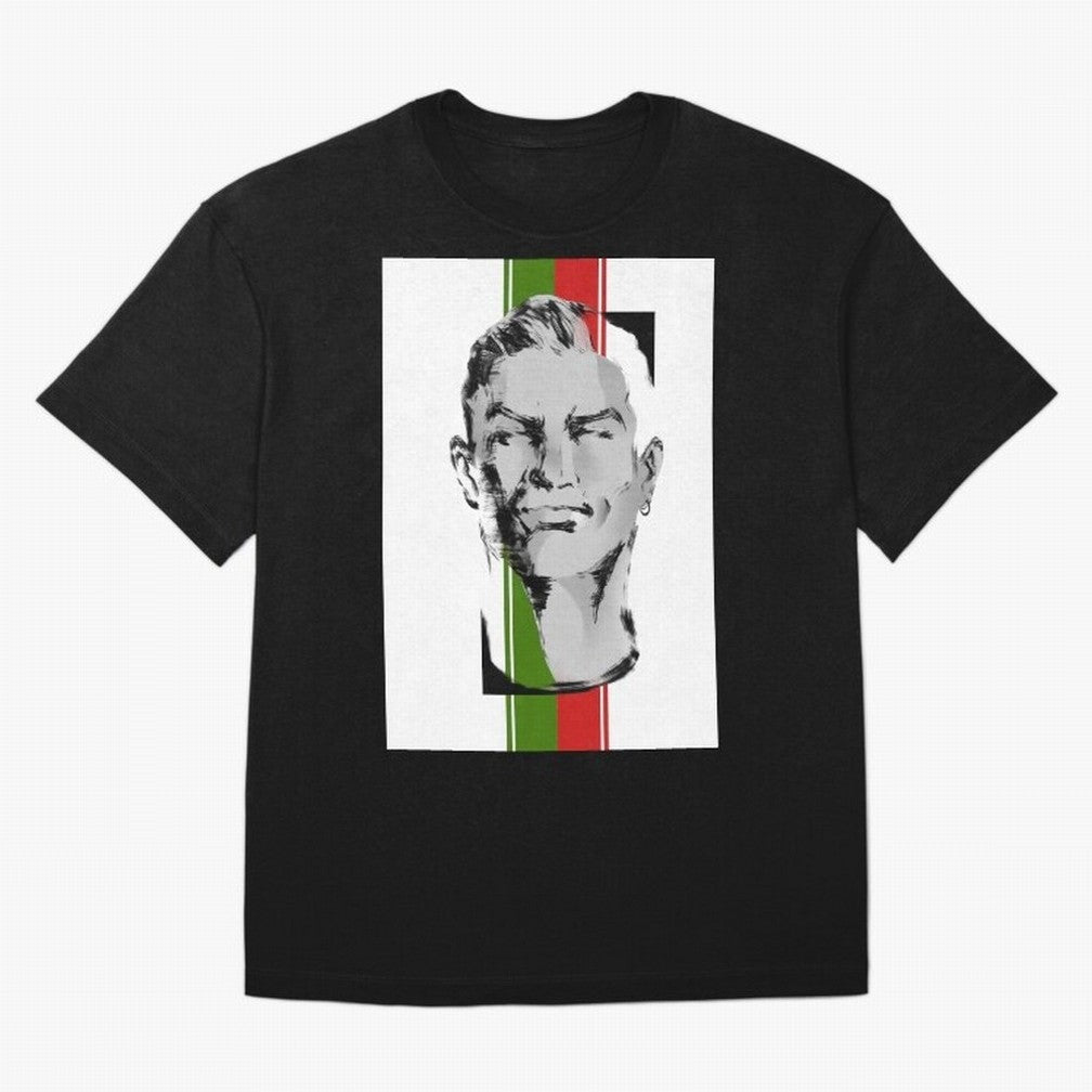 Cristiano Oversized T-Shirt Support FIFA World Cup 2026 USA Canada Mexico Spirit, Inspired by Portugal, Neymar, Haaland and Cristiano Ronaldo, Sports Nostalgia, International Competition, Famous Players and Unforgettable Victories; Ideal for