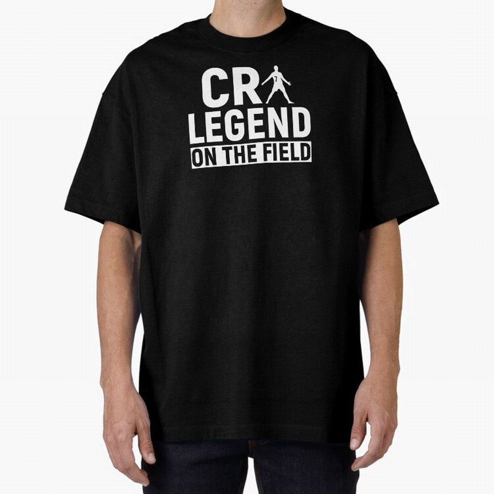 Cr7 Legend On The Field Oversized T-Shirt Support Your Favorite Stars during FIFA World Cup 2026 USA Canada Mexico Built around Neymar, Portugal Energy, Football History, Final Match Energy, Crowd Noise and Once in a Lifetime Moments; Ideal for