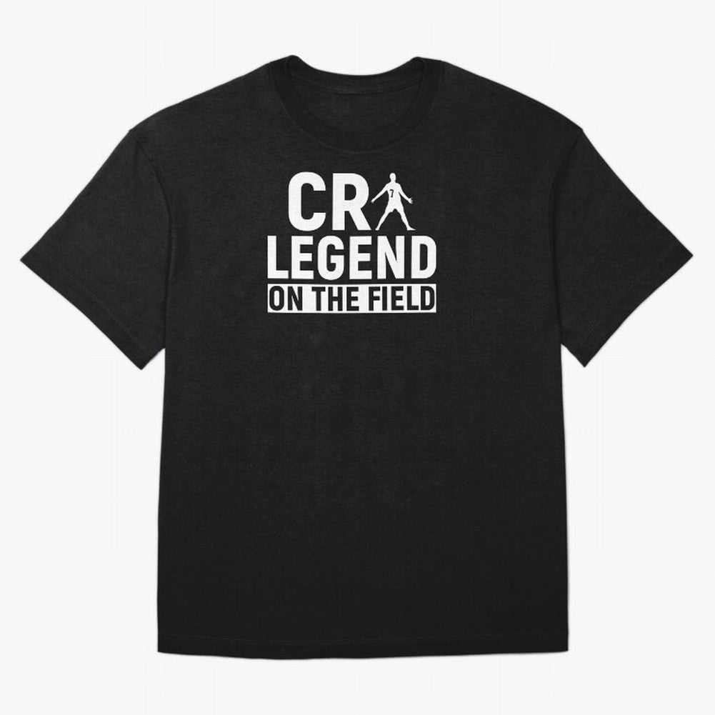 Cr7 Legend On The Field Oversized T-Shirt Support Your Favorite Stars during FIFA World Cup 2026 USA Canada Mexico Built around Neymar, Portugal Energy, Football History, Final Match Energy, Crowd Noise and Once in a Lifetime Moments; Ideal for