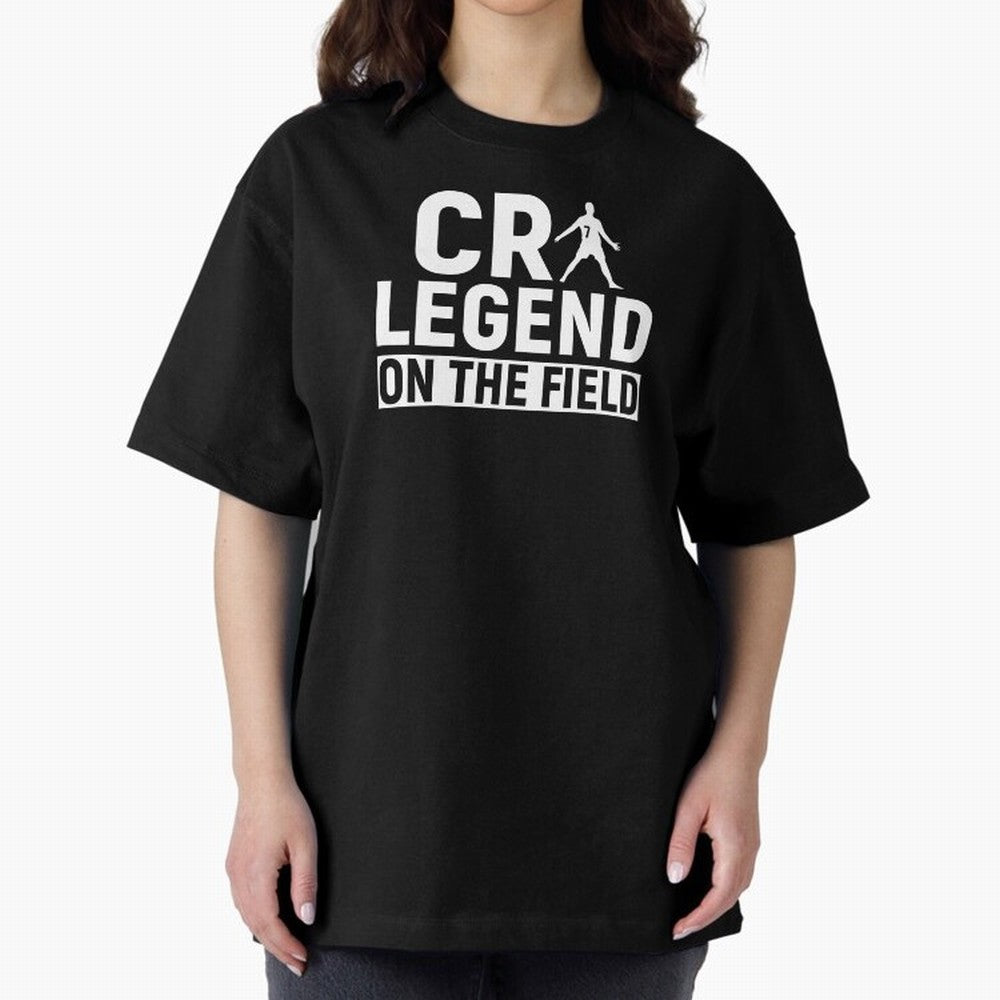 Cr7 Legend On The Field Oversized T-Shirt Support Your Favorite Stars during FIFA World Cup 2026 USA Canada Mexico Built around Neymar, Portugal Energy, Football History, Final Match Energy, Crowd Noise and Once in a Lifetime Moments; Ideal for