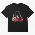 Cristiano ronaldo siuuu familly - siuuu Merry Christmas Oversized T-Shirt Celebrate Supporters United by Match Day Hype around FIFA World Cup 2026, Haaland and Mbappe, Spain and Netherlands, Retro Football Energy, Iconic Rivalries, Trophy Chase