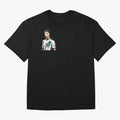 Cristiano Ronaldo Oversized T-Shirt Honor the Football Icons of FIFA World Cup 2026 Spirit, Driven by Brazil, Messi, Neymar and Mbappe, Match Day Excitement, Supporter Culture, Golden Goals and Global Football Passion; Great for Watch Parties,