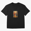 Cristiano Ronaldo and Messi Art Sticker Oversized T-Shirt Enjoy FIFA World Cup 2026 for Fans of Neymar, Haaland and Cristiano Ronaldo and Brazil, Bringing Retro Football Energy, Iconic Rivalries, Trophy Chase Drama and Stadium Atmosphere; Perfect