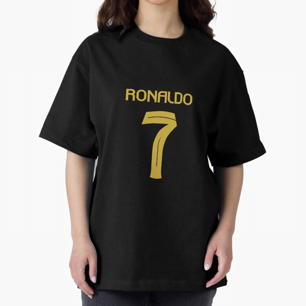 Cristiano Ronaldo 2024 Oversized T-Shirt Represent the FIFA World Cup 2026 Group Stage Journey through Mbappe Highlights, Spain Pride, Retro Football Energy, Iconic Rivalries, Trophy Chase Drama and Stadium Atmosphere; Ideal for Football Dads,
