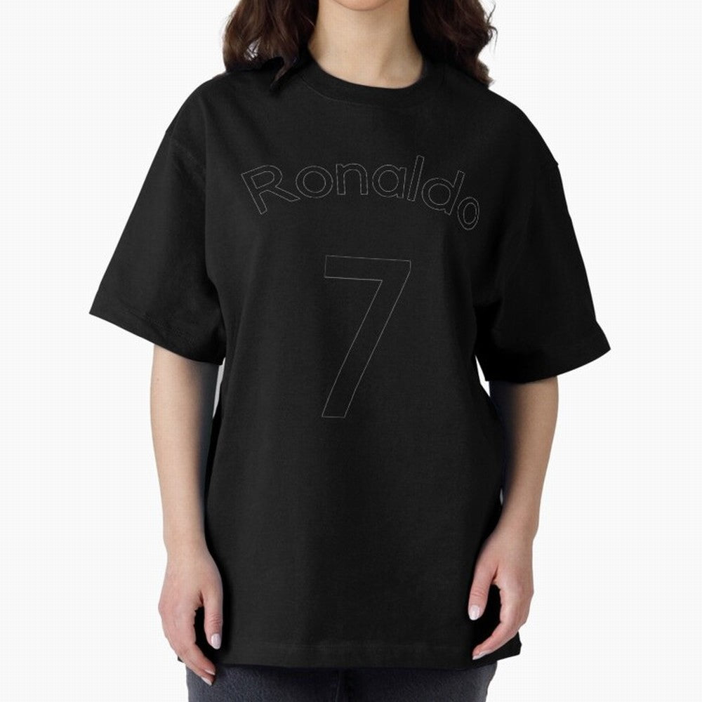 Ronaldo Manchester United Oversized T-Shirt Back the Journey through FIFA World Cup 2026 Spirit, Celebrating England, France and Netherlands, Messi, Goal Celebration Energy, Supporter Heritage, Football Icons and Worldwide Tournament Joy; Perfect