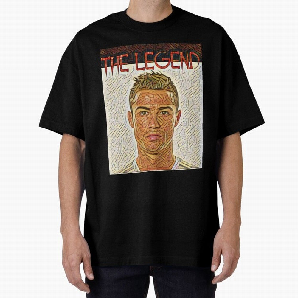 Cristiano Ronaldo Oversized T-Shirt Bring Match Day Fire to FIFA World Cup 2026 USA Canada Mexico Filled with CR7 and Messi, Portugal Energy, Stadium Memories, Football Loyalty, International Chants and Championship Tradition; Great for Supporters