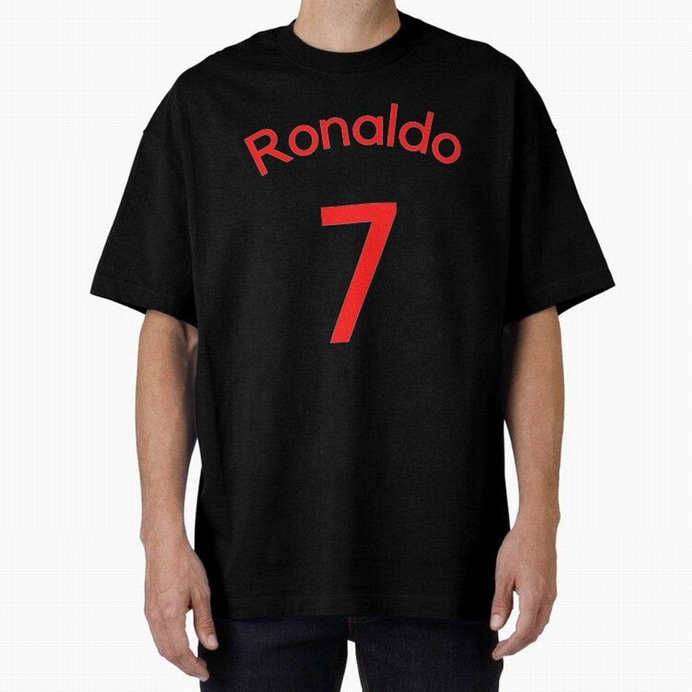 Copy of Ronaldo Manchester United Oversized T-Shirt Treasure the FIFA World Cup 2026 USA Canada Mexico Journey through Messi, CR7 and Mbappe Highlights, Spain and Netherlands Pride, Champion Mindset, Group Stage Buzz, Knockout Tension and