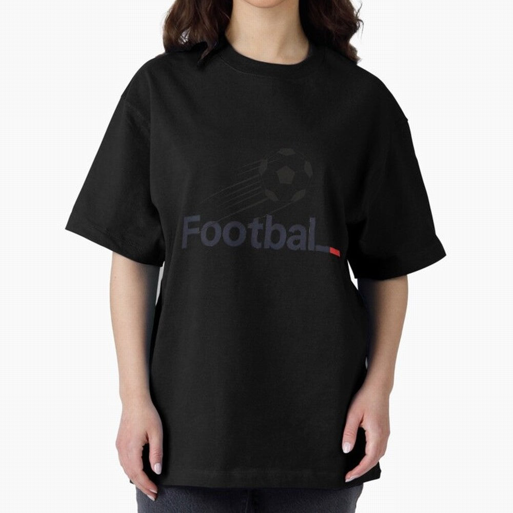 The Great Football Game Oversized T-Shirt Join Supporters Worldwide for Match Day Hype around FIFA World Cup 2026 USA Canada Mexico, Mbappe and Neymar, Argentina and Brazil, Vintage Soccer Flavor, Modern Football Stars, National Flags and Final