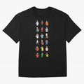 Badly Drawn Footballers Oversized T-Shirt Relive Legendary Nights from Match Day Hype around FIFA World Cup 2026 Group Stage, CR7 and Messi, Spain and Netherlands, Tournament Hype, Historic Matchups, Family Viewing Parties and Global Sports Pride;