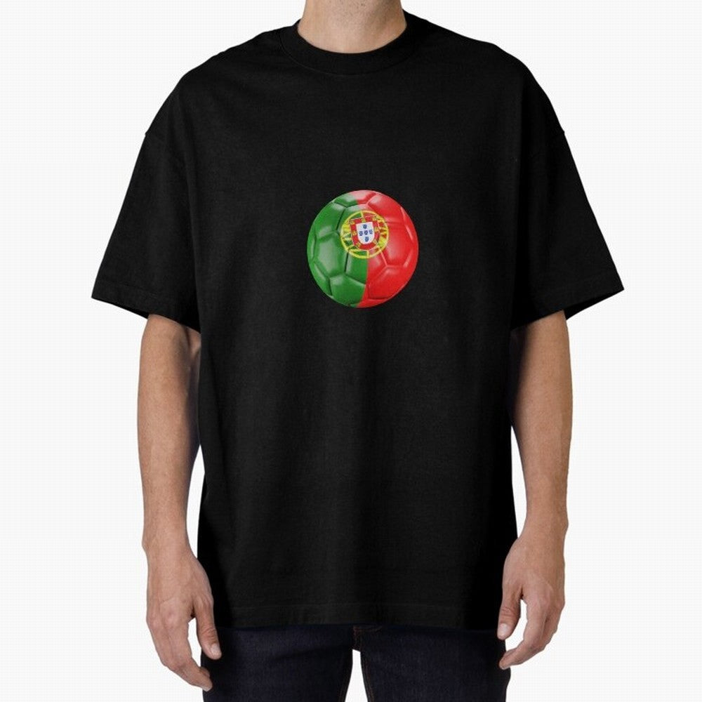 Portugal Oversized T-Shirt Show Love for Legendary Goals in Match Day Hype around FIFA World Cup 2026 Group Stage, Haaland, Brazil, Portugal and Argentina, Football Passion, Legendary Performances, Festival Vibes and Supporter Community; Perfect