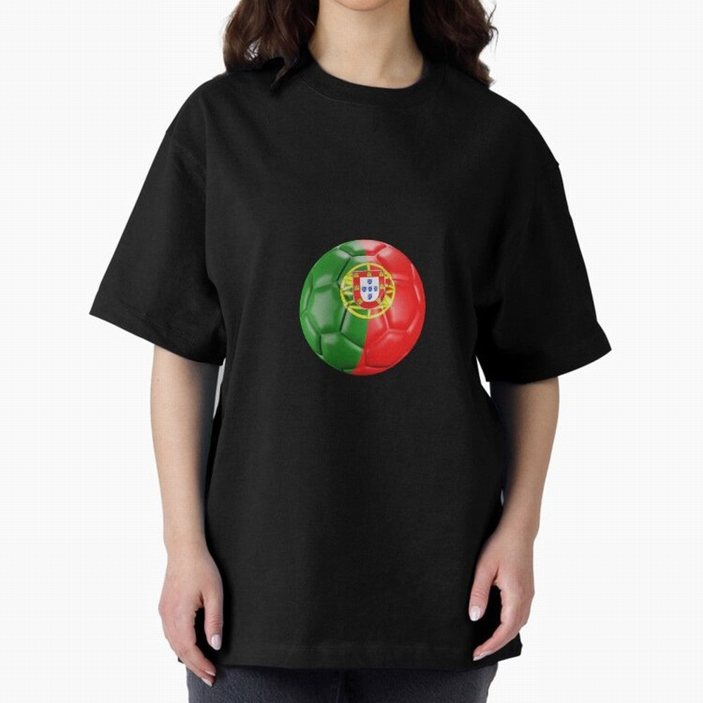 Portugal Oversized T-Shirt Show Love for Legendary Goals in Match Day Hype around FIFA World Cup 2026 Group Stage, Haaland, Brazil, Portugal and Argentina, Football Passion, Legendary Performances, Festival Vibes and Supporter Community; Perfect