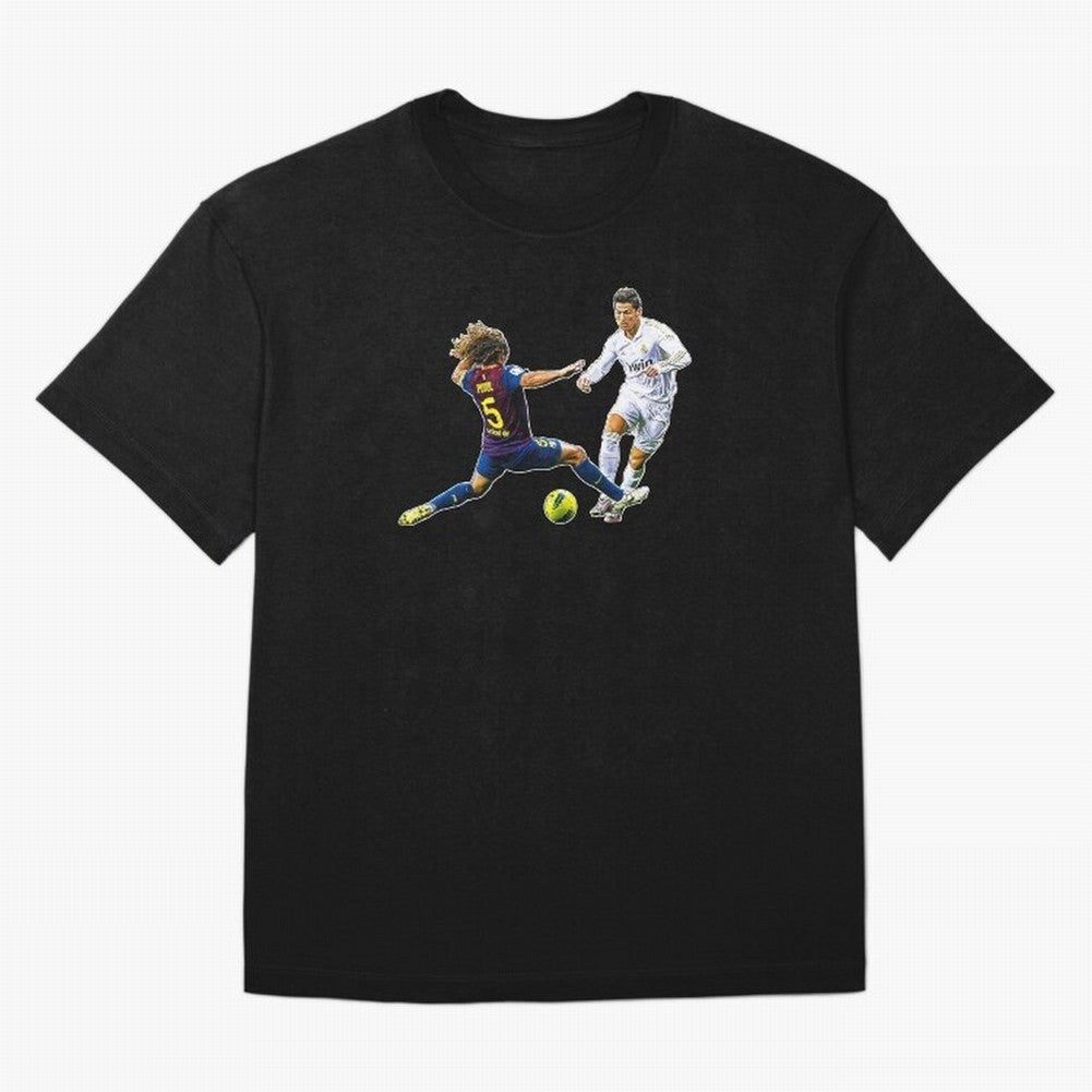 Ronaldo Oversized T-Shirt Celebrate Classic Football Spirit in FIFA World Cup 2026 USA Canada Mexico for Fans of Haaland and England, Bringing Football Festival Excitement, Trophy Ambitions, Country Rivalries and Star Player Buzz; Great for Watch