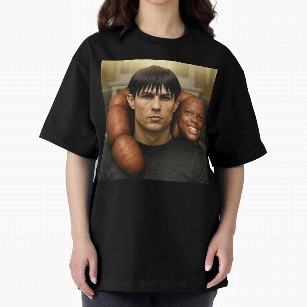 Ronaldo and Speed Oversized T-Shirt Cheer for FIFA World Cup 2026 Group Stage Spirit, with England, Cristiano Ronaldo, Stadium Memories, Football Loyalty, International Chants and Championship Tradition; Great for Watch Parties, Sports Bars, Family