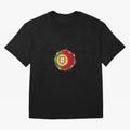 Portugal Oversized T-Shirt Turn Up for the FIFA World Cup 2026 Group Stage Journey through CR7 and Messi Highlights, England and Germany Pride, Goal Celebration Energy, Supporter Heritage, Football Icons and Worldwide Tournament Joy; Great for
