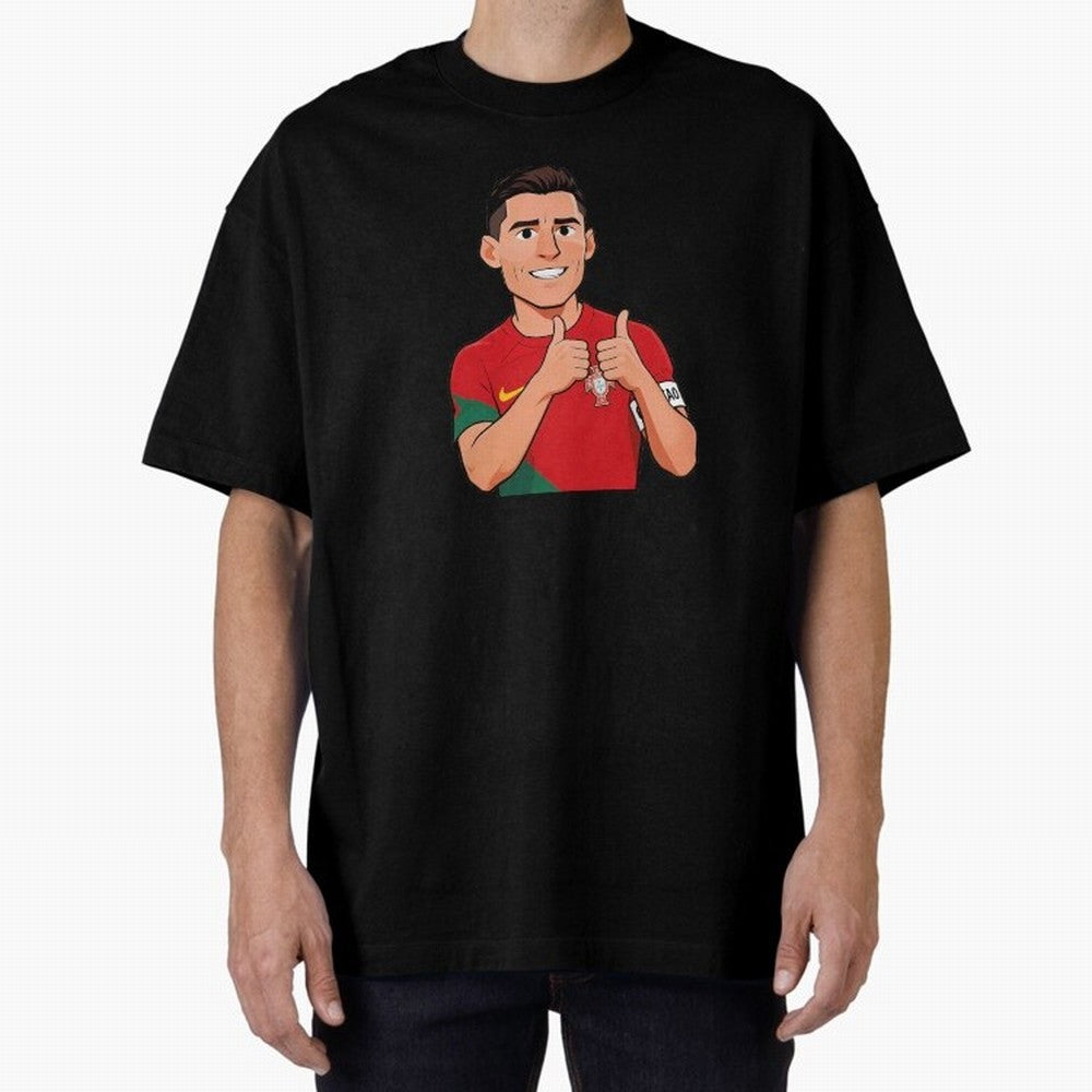 World CUP Cristiano Oversized T-Shirt Bring Champion Energy into the FIFA World Cup 2026 Journey through Messi Highlights, England, France and Netherlands Pride, Fan Favorite Moments, National Team Passion, Big Match Drama and Soccer History; Ideal