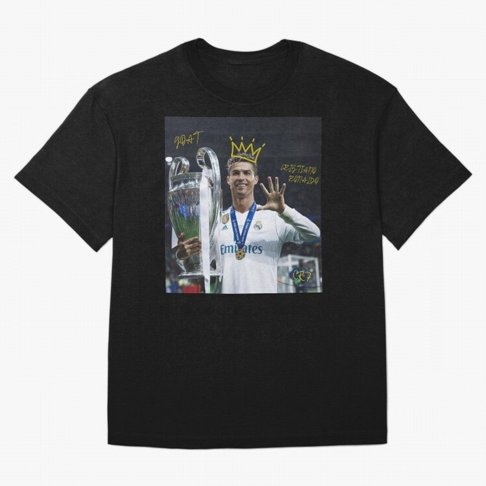 Cristiano Ronaldo- GOAT Oversized T-Shirt Feel the Heartbeat of the FIFA World Cup 2026 Group Stage Journey through Cristiano Ronaldo Highlights, Argentina and Brazil Pride, Game Day Rituals, Football Legends, Country Pride and the Road to the