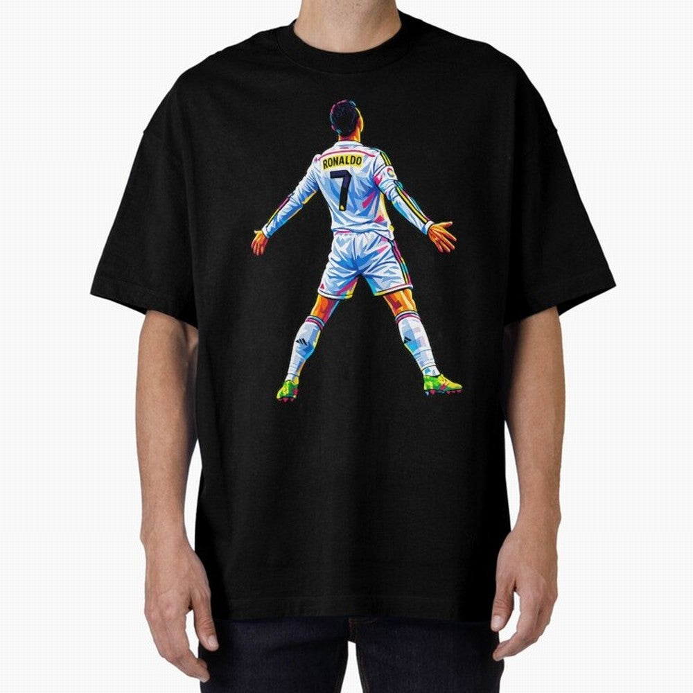 The GOAT Ronaldo Oversized T-Shirt Celebrate National Team Dreams in the FIFA World Cup 2026 Journey through Messi and Cristiano Ronaldo Highlights, Netherlands Pride, Classic Soccer Heritage, Championship Pressure, Fan Loyalty and International