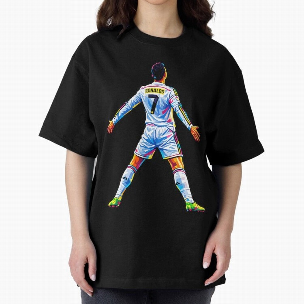 The GOAT Ronaldo Oversized T-Shirt Celebrate National Team Dreams in the FIFA World Cup 2026 Journey through Messi and Cristiano Ronaldo Highlights, Netherlands Pride, Classic Soccer Heritage, Championship Pressure, Fan Loyalty and International