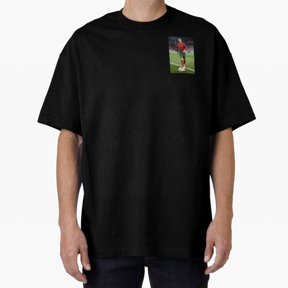 CR7 Oversized T-Shirt Carry FIFA World Cup 2026 Connected to Mbappe and Neymar, Portugal, Spain and Germany Energy, Sports Nostalgia, International Competition, Famous Players and Unforgettable Victories; Perfect for People Who Love Argentina,