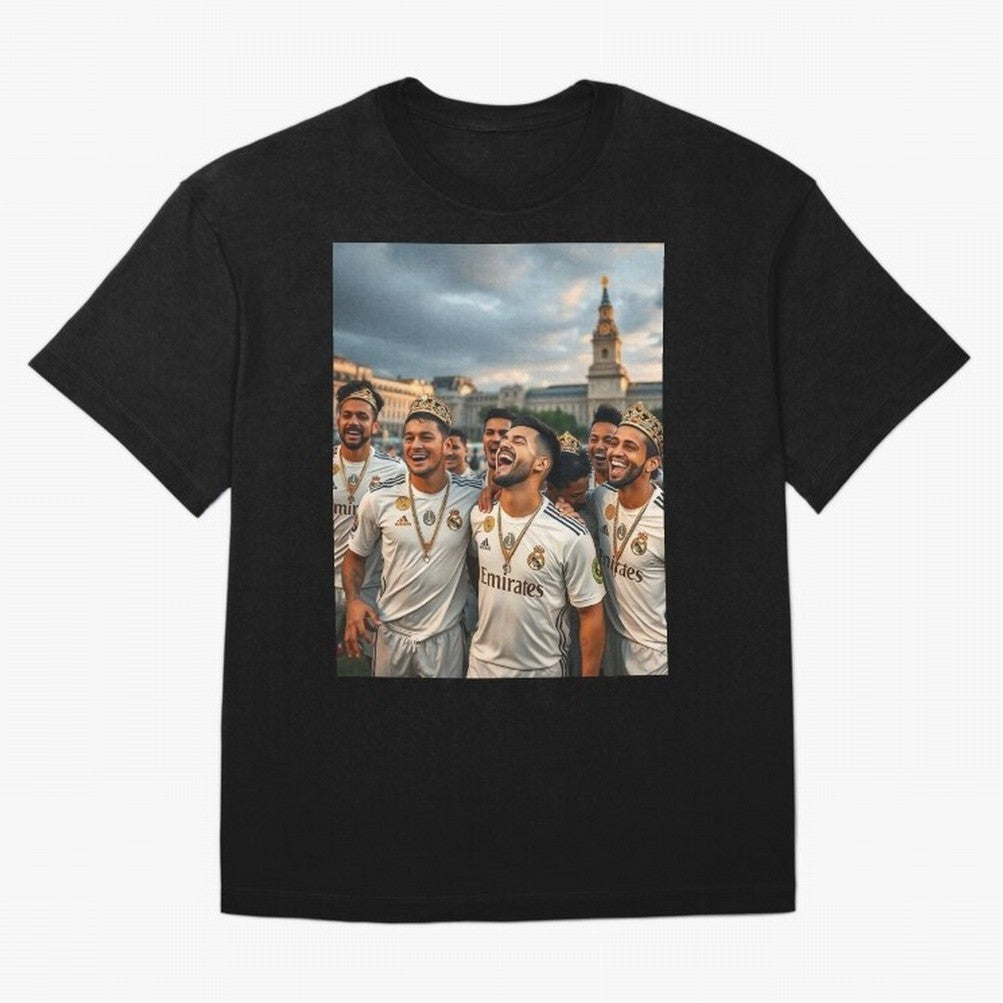 Derb¨ª Real Madrid Oversized T-Shirt Back Your Heroes with FIFA World Cup 2026 Group Stage for Fans of CR7 and Argentina, Bringing Stadium Memories, Football Loyalty, International Chants and Championship Tradition; Great for Supporters Who Love