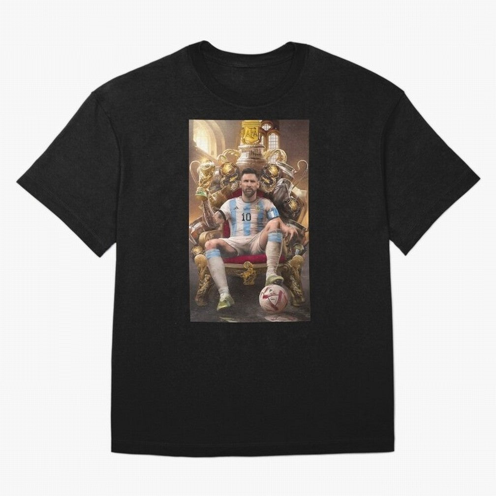 Lionel Messi Oversized T-Shirt Stand Proud for FIFA World Cup 2026 Group Stage Spirit, Built around Germany, CR7, Supporter Pride, Iconic Celebrations, Legendary Names and Global Match Day Energy; Perfect for Fans, Collectors, Family Gatherings,