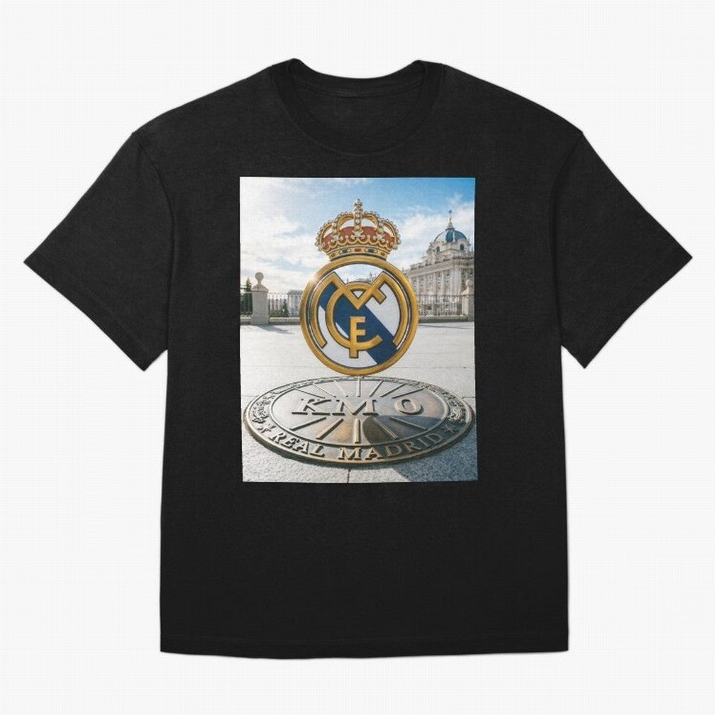 Madrid Futbol km0 Oversized T-Shirt Enjoy the Biggest Football Party of FIFA World Cup 2026 Group Stage for Fans of Cristiano Ronaldo and Portugal, Spain and Germany, Bringing Worldwide Fan Energy, Dramatic Goals, Stadium Lights and Championship