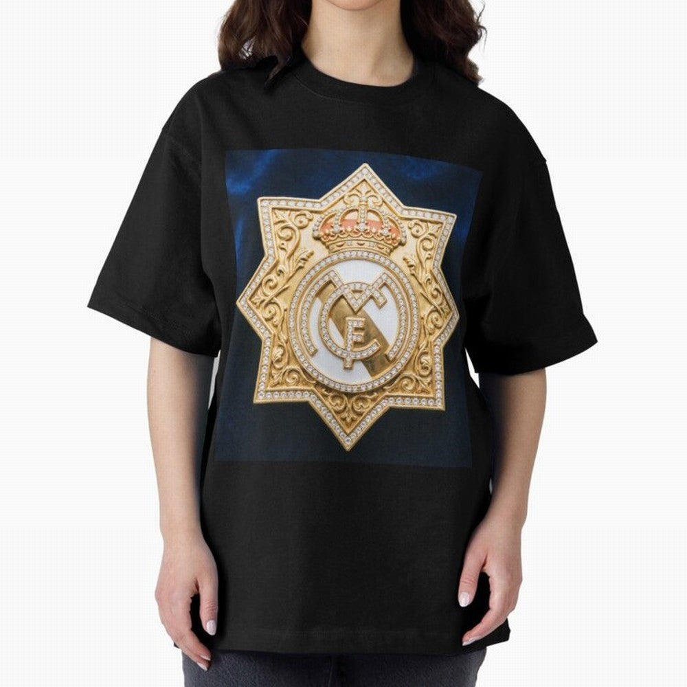 Escudo del Realma Oversized T-Shirt Back Your Heroes with Global Football Passion for FIFA World Cup 2026, Built around Mbappe, England, France and Netherlands, Football Festival Excitement, Trophy Ambitions, Country Rivalries and Star Player Buzz;