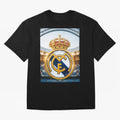 Realeza Madridista Oversized T-Shirt Celebrate Unforgettable Nights in FIFA World Cup 2026 for Fans of CR7 and Messi and Portugal, Spain and Germany, Bringing Worldwide Fan Energy, Dramatic Goals, Stadium Lights and Championship Celebrations; Built