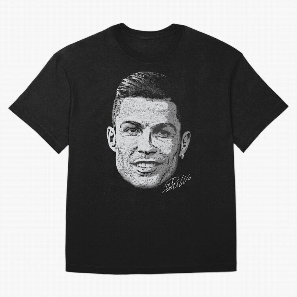 Cristiano Ronaldo Signed Oversized T-Shirt Celebrate Match Day Hype around FIFA World Cup 2026 Group Stage, Messi and Cristiano Ronaldo, Brazil, Portugal and Argentina, Stadium Chants, National Pride, Trophy Dreams and Unforgettable Football