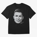 Cristiano Ronaldo Signed Oversized T-Shirt Celebrate Match Day Hype around FIFA World Cup 2026 Group Stage, Messi and Cristiano Ronaldo, Brazil, Portugal and Argentina, Stadium Chants, National Pride, Trophy Dreams and Unforgettable Football