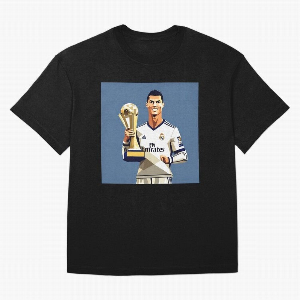 Cristiano Ronaldo Cr7 The Best Artwork Futbol Soccer Oversized T-Shirt Join Supporters Worldwide for FIFA World Cup 2026 Group Stage with Haaland, Brazil Energy, Goal Celebration Energy, Supporter Heritage, Football Icons and Worldwide Tournament