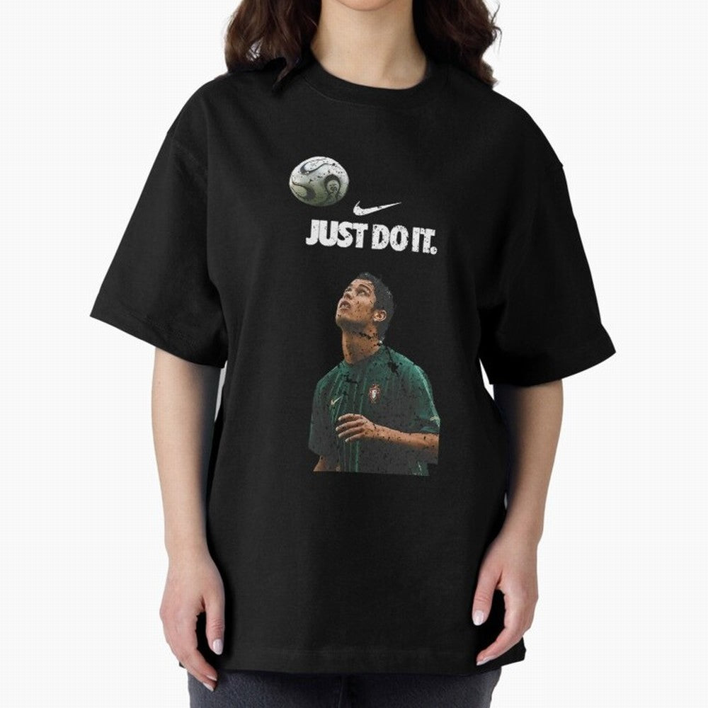 Cristiano Ronaldo Just Do It Oversized T-Shirt Fuel the Hype around FIFA World Cup 2026 USA Canada Mexico Spirit, Highlighting England, France and Netherlands, Mbappe and Neymar, Classic Soccer Heritage, Championship Pressure, Fan Loyalty and
