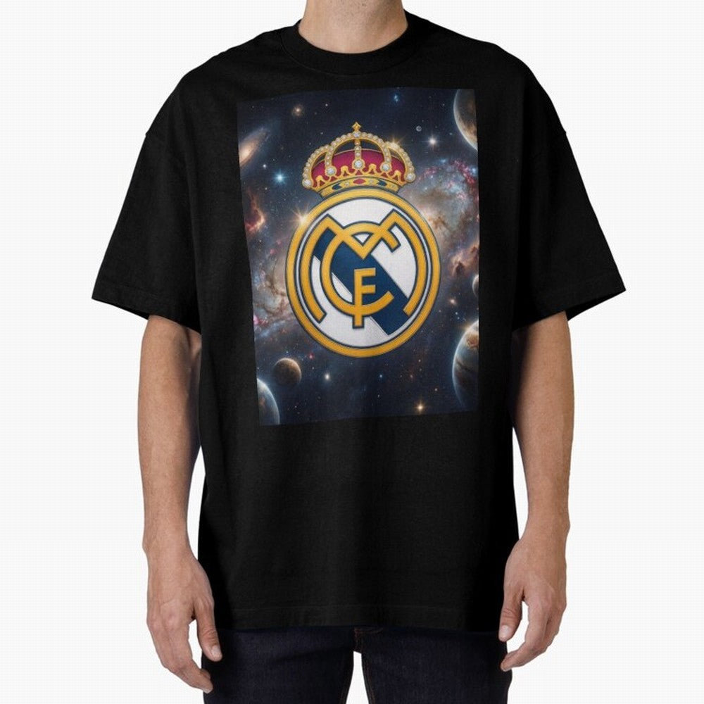 La Galaxia del Real Madrid Oversized T-Shirt Show Your Tournament Heart for FIFA World Cup 2026 Spirit, Centered on England, France and Netherlands, Messi, CR7 and Mbappe, Match Day Excitement, Supporter Culture, Golden Goals and Global Football
