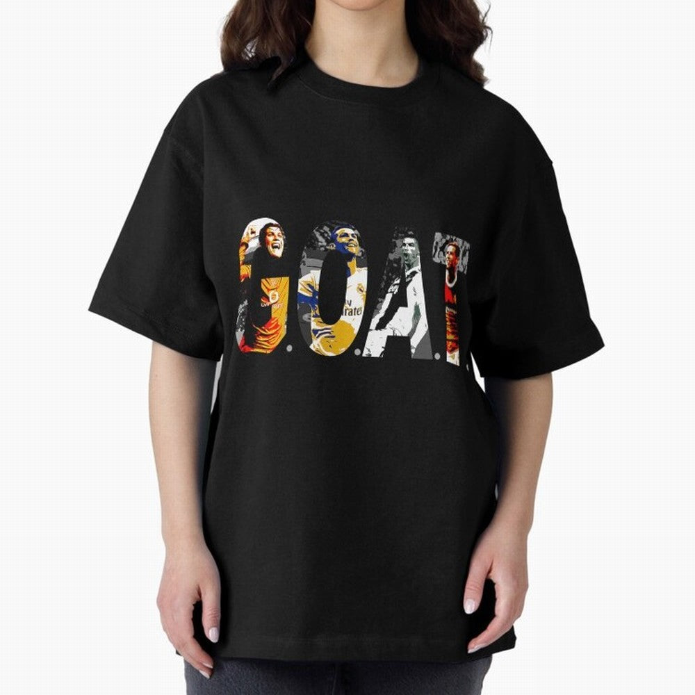 Cristiano Ronaldo Greatest Football Player Of All Time Oversized T-Shirt Celebrate Global Passion for Match Day Hype around FIFA World Cup 2026 Group Stage, CR7, England, Championship Spirit, Famous Goals, Roaring Crowds and International Football