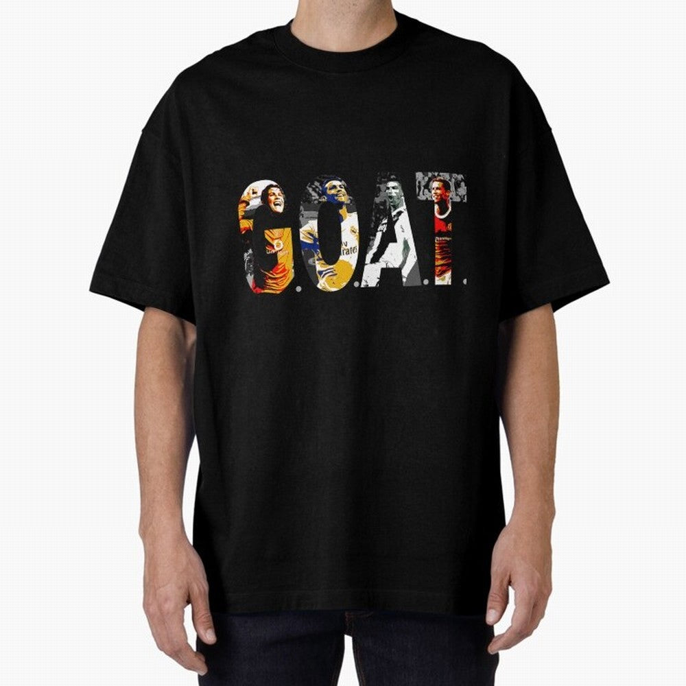 Cristiano Ronaldo Greatest Football Player Of All Time Oversized T-Shirt Celebrate Global Passion for Match Day Hype around FIFA World Cup 2026 Group Stage, CR7, England, Championship Spirit, Famous Goals, Roaring Crowds and International Football