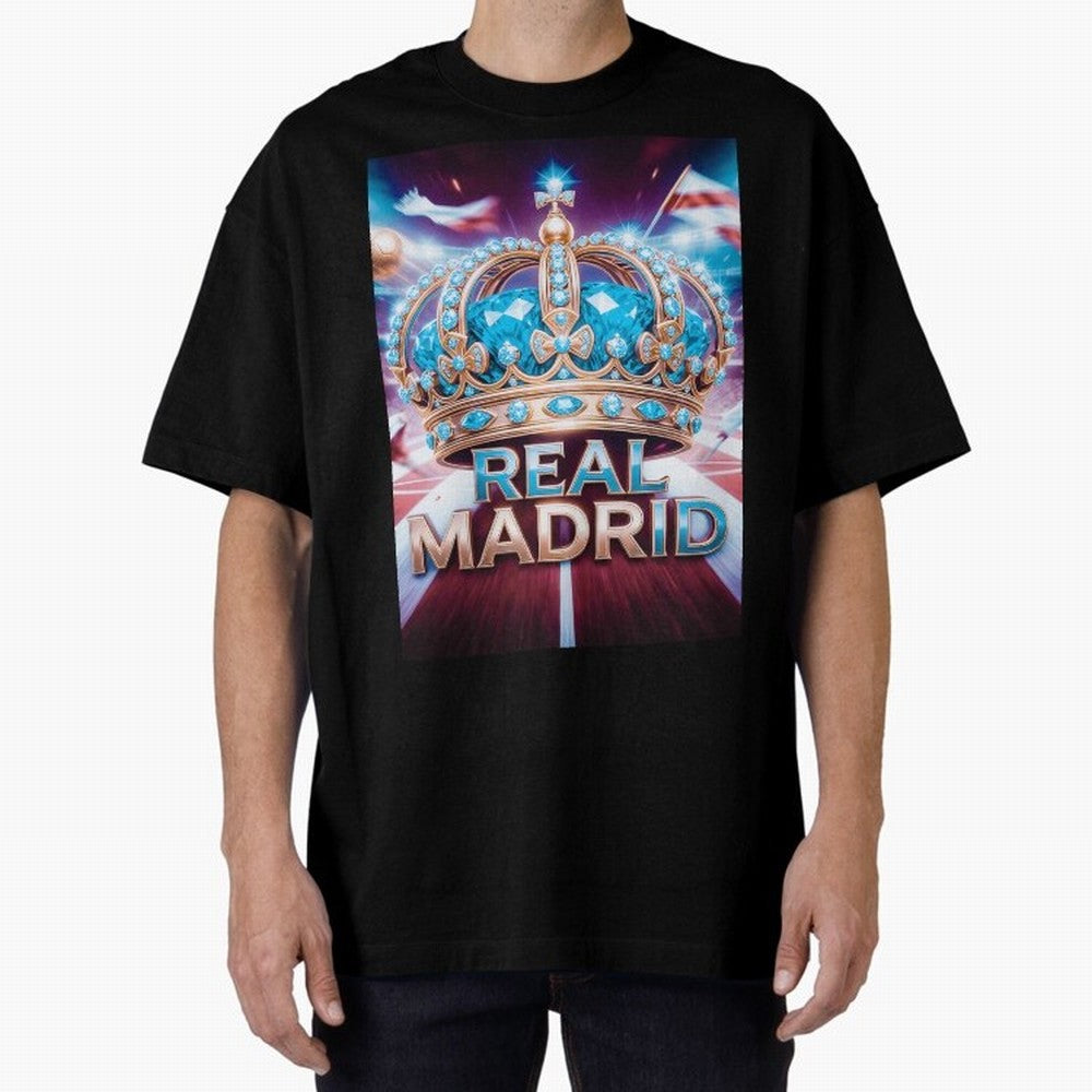 Real Madrid Oversized T-Shirt Refresh Global Football Passion for FIFA World Cup 2026 USA Canada Mexico, with Messi, Neymar and Mbappe, England, France and Netherlands, Match Day Excitement, Supporter Culture, Golden Goals and Global Football
