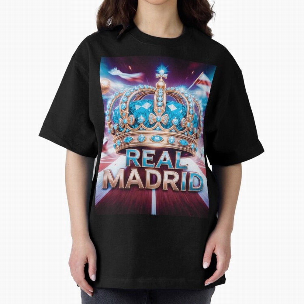 Real Madrid Oversized T-Shirt Refresh Global Football Passion for FIFA World Cup 2026 USA Canada Mexico, with Messi, Neymar and Mbappe, England, France and Netherlands, Match Day Excitement, Supporter Culture, Golden Goals and Global Football