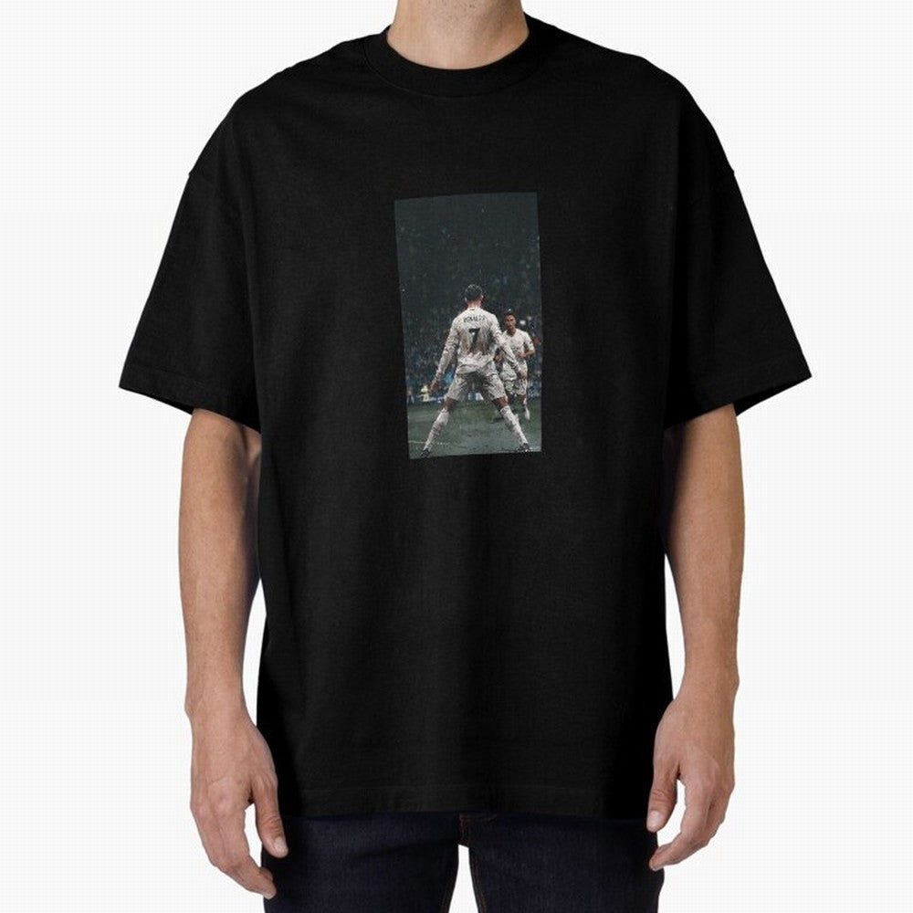 CR7 Oversized T-Shirt Bring a Champion Mindset to FIFA World Cup 2026 Group Stage for Fans of Cristiano Ronaldo and Brazil, Portugal and Argentina, Bringing Football Festival Excitement, Trophy Ambitions, Country Rivalries and Star Player Buzz;