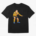 Matheus Cunha Goal Celebration Dance Oversized T-Shirt Capture Stadium Memories from Match Day Hype around FIFA World Cup 2026 USA Canada Mexico, Cristiano Ronaldo, Haaland and CR7, Argentina and Brazil, Football Festival Excitement, Trophy
