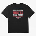 Australian United Fan Club Oversized T-Shirt Celebrate Global Passion for Match Day Hype around FIFA World Cup 2026 Group Stage, CR7, England, Championship Spirit, Famous Goals, Roaring Crowds and International Football Unity; Created for Match Day