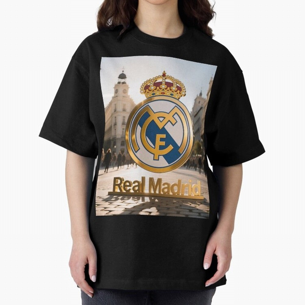 As¨ª as¨ª as¨ª Gana el Madrid Oversized T-Shirt Celebrate Soccer Greatness during FIFA World Cup 2026 Group Stage Spirit, with Spain, Messi, Tournament Hype, Historic Matchups, Family Viewing Parties and Global Sports Pride; Made for Die Hard
