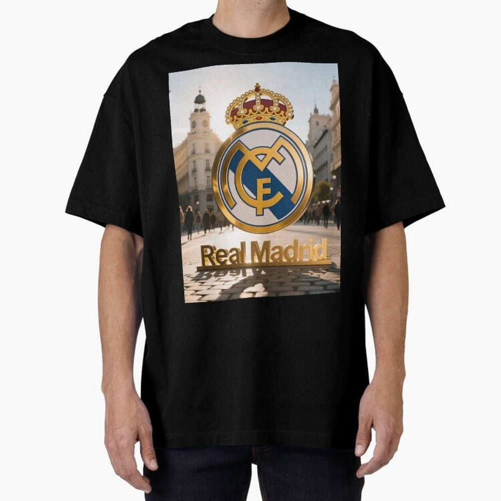 As¨ª as¨ª as¨ª Gana el Madrid Oversized T-Shirt Celebrate Soccer Greatness during FIFA World Cup 2026 Group Stage Spirit, with Spain, Messi, Tournament Hype, Historic Matchups, Family Viewing Parties and Global Sports Pride; Made for Die Hard