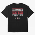 American United Fan Club Oversized T-Shirt Make Game Day About FIFA World Cup 2026 USA Canada Mexico for Fans of Mbappe and Neymar and Germany, Bringing Classic Soccer Heritage, Championship Pressure, Fan Loyalty and International Pride; Built for