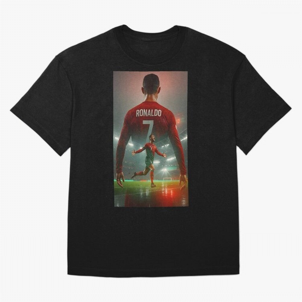 Christiano Ronaldo Oversized T-Shirt Follow Every Goal of FIFA World Cup 2026 USA Canada Mexico Capturing Messi, Brazil, Portugal and Argentina Energy, Soccer Culture, Superstar Moments, National Team Dreams and Competitive Fire; Built for